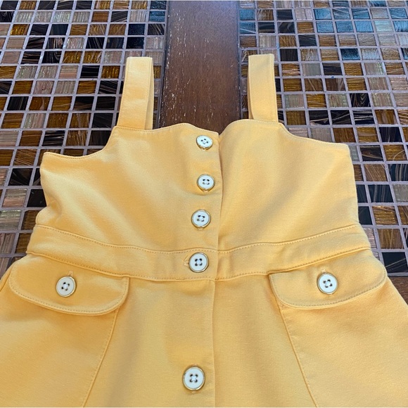 Janie and Jack Button Ponte Dress - Picture 4 of 7